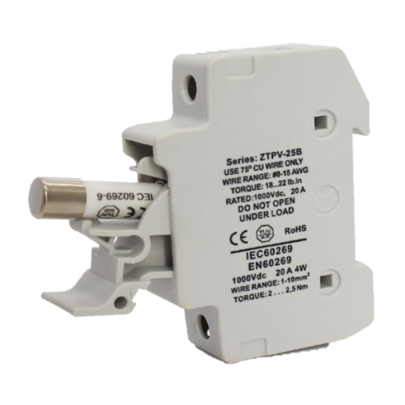 Protectii panouri fotovoltaice monopolare 10A 1000V DC Protectii panouri fotovoltaice monopolare 10A 1000V DC - Panouri Fotovoltaice